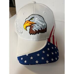 American bald eagle flag USA patriotic pride baseball cap